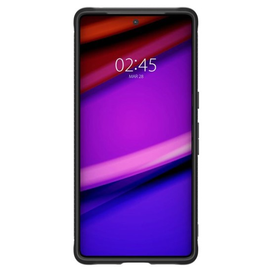 Husa pentru Google Pixel 7 Pro - Spigen Rugged Armor - Matte Black (Pixel 7 Pro, ACS04725) by www.silkase.ro
