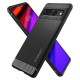 Husa pentru Google Pixel 7 Pro - Spigen Rugged Armor - Matte Black (Pixel 7 Pro, ACS04725) by www.silkase.ro