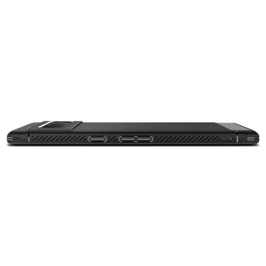 Husa pentru Google Pixel 7 Pro - Spigen Rugged Armor - Matte Black (Pixel 7 Pro, ACS04725) by www.silkase.ro
