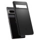 Husa pentru Google Pixel 7 Pro, Spigen Thin Fit, Black (Pixel 7 Pro, ACS04733) by www.silkase.ro