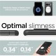 Husa pentru Google Pixel 7 Pro, Spigen Thin Fit, Black (Pixel 7 Pro, ACS04733) by www.silkase.ro