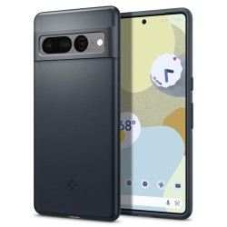 Husa slim Spigen Thin Fit compatibila cu Google Pixel 7 Pro Metal Slate