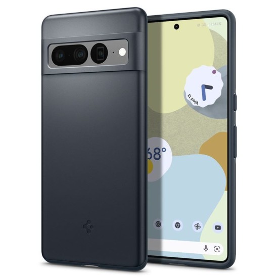 Husa slim Spigen Thin Fit compatibila cu Google Pixel 7 Pro Metal Slate (Spigen, Pixel 7 Pro) by www.silkase.ro Husa slim Spigen Thin Fit compatibila cu Google Pixel 7 Pro Metal Slate (Pixel 7 Pro, ACS04734) by www.silkase.ro
