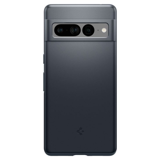 Husa slim Spigen Thin Fit compatibila cu Google Pixel 7 Pro Metal Slate (Spigen, Pixel 7 Pro) by www.silkase.ro Husa slim Spigen Thin Fit compatibila cu Google Pixel 7 Pro Metal Slate (Pixel 7 Pro, ACS04734) by www.silkase.ro