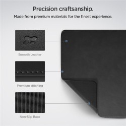 Covoras de birou / Desk pad Spigen LD302, negru