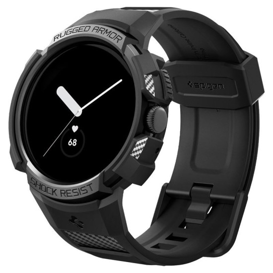 Curea Smartwatch, Spigen, Rugged Armor Pro, Compatibil cu Google Pixel Watch/Watch 2, negru, 5,5x8,5 inch (Spigen, Google) by www.silkase.ro Curea Smartwatch, Spigen, Rugged Armor Pro, Compatibil cu Google Pixel Watch/Watch 2, negru, 5,5x8,5 inch (Google, ACS04800) by www.silkase.ro