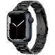 Curea otel inoxidabil Spigen Modern Fit compatibila cu Apple Watch 4/5/6/7/8/SE 38/40/41mm Black (Ingredi, AMP04803) by www.silkase.ro