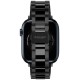 Curea otel inoxidabil Spigen Modern Fit compatibila cu Apple Watch 4/5/6/7/8/SE 38/40/41mm Black (Ingredi, AMP04803) by www.silkase.ro