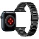 Curea otel inoxidabil Spigen Modern Fit compatibila cu Apple Watch 4/5/6/7/8/SE 38/40/41mm Black (Ingredi, AMP04803) by www.silkase.ro