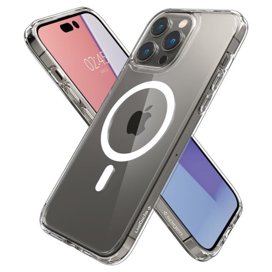 Husa Spigen Ultra Hybrid MagSafe compatibila cu iPhone 14 Pro Max White (Spigen, iPhone 14 Pro Max) by www.silkase.ro Husa Spigen Ultra Hybrid MagSafe compatibila cu iPhone 14 Pro Max White (iPhone 14 Pro Max, ACS04825) by www.silkase.ro