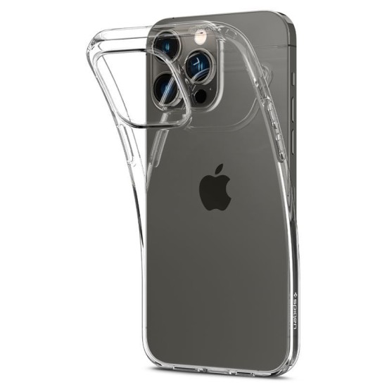 Husa Spigen Liquid Crystal compatibila cu iPhone 14 Pro Crystal Clear (Spigen, iPhone 14 Pro) by www.silkase.ro Husa Spigen Liquid Crystal compatibila cu iPhone 14 Pro Crystal Clear (iPhone 14 Pro, ACS04953) by www.silkase.ro