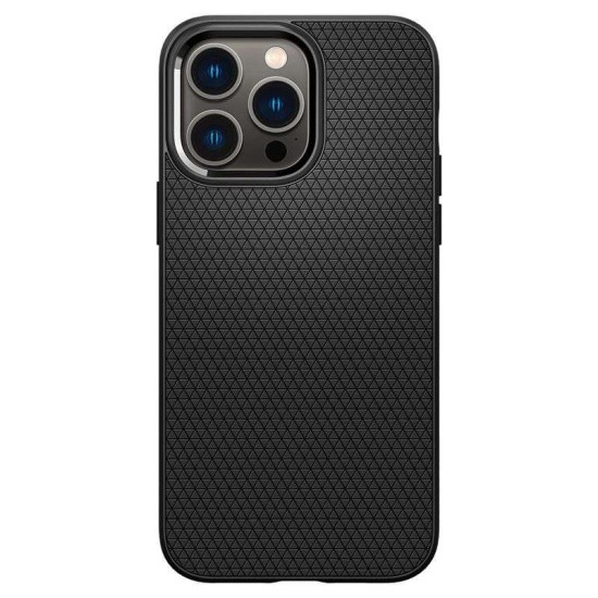 Husa pentru iPhone 14 Pro, Spigen Liquid Air, Matte Black (Spigen, iPhone 14 Pro) by www.silkase.ro Husa pentru iPhone 14 Pro, Spigen Liquid Air, Matte Black (iPhone 14 Pro, ACS04957) by www.silkase.ro