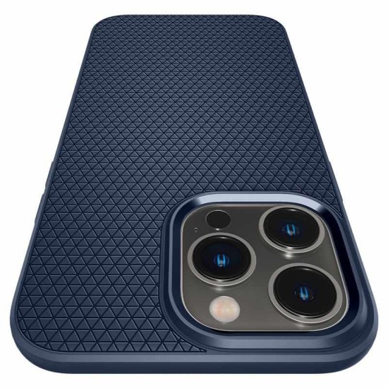 Husa Spigen Liquid Air compatibila cu iPhone 14 Pro Navy Blue (Spigen, iPhone 14 Pro) by www.silkase.ro Husa Spigen Liquid Air compatibila cu iPhone 14 Pro Navy Blue (iPhone 14 Pro, ACS04958) by www.silkase.ro
