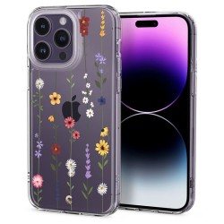 Husa Spigen Cecile compatibila cu iPhone 14 Pro Flower Garden