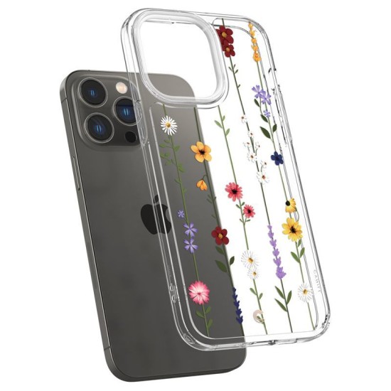 Husa Spigen Cecile compatibila cu iPhone 14 Pro Flower Garden (Spigen, iPhone 14 Pro) by www.silkase.ro Husa Spigen Cecile compatibila cu iPhone 14 Pro Flower Garden (iPhone 14 Pro, ACS05019) by www.silkase.ro