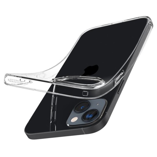 Husa de protectie transparenta Spigen Liquid Crystal pentru iPhone 14 (iPhone 14, ACS05033) by www.silkase.ro