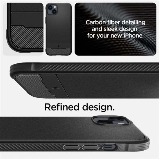 Husa Spigen Rugged Armor MagSafe compatibila cu iPhone 14 Matte Black (Spigen, iPhone 14) by www.silkase.ro Husa Spigen Rugged Armor MagSafe compatibila cu iPhone 14 Matte Black (iPhone 14, ACS05036) by www.silkase.ro