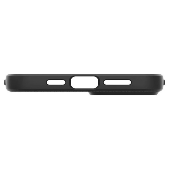 Husa Compatibila cu iPhone 14 - Spigen Liquid Air Matte Negru (Spigen, iPhone 14) by www.silkase.ro Husa Compatibila cu iPhone 14 - Spigen Liquid Air Matte Negru (iPhone 14, ACS05037) by www.silkase.ro