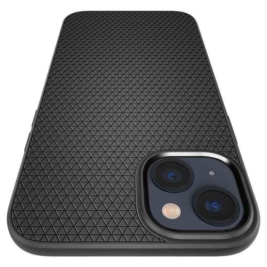 Husa Compatibila cu iPhone 14 - Spigen Liquid Air Matte Negru (Spigen, iPhone 14) by www.silkase.ro Husa Compatibila cu iPhone 14 - Spigen Liquid Air Matte Negru (iPhone 14, ACS05037) by www.silkase.ro