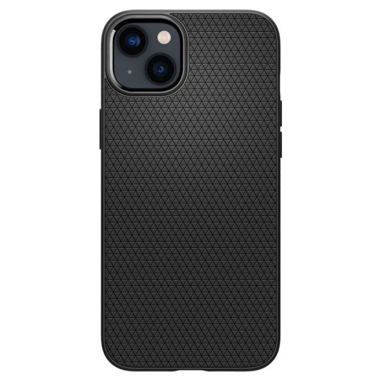 Husa Compatibila cu iPhone 14 - Spigen Liquid Air Matte Negru (Spigen, iPhone 14) by www.silkase.ro Husa Compatibila cu iPhone 14 - Spigen Liquid Air Matte Negru (iPhone 14, ACS05037) by www.silkase.ro