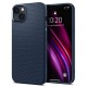 Husa Apple iPhone 14 Spigen Liquid Air - Navy Blue (iPhone 14, ACS05038) by www.silkase.ro