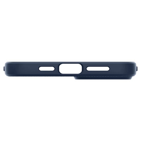 Husa Apple iPhone 14 Spigen Liquid Air - Navy Blue (iPhone 14, ACS05038) by www.silkase.ro