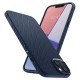 Husa Apple iPhone 14 Spigen Liquid Air - Navy Blue (iPhone 14, ACS05038) by www.silkase.ro