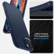 Husa Apple iPhone 14 Spigen Liquid Air - Navy Blue (iPhone 14, ACS05038) by www.silkase.ro