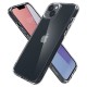 Husa Spigen Ultra Hybrid compatibila cu iPhone 14 Crystal Clear (Spigen, iPhone 14) by www.silkase.ro Husa Spigen Ultra Hybrid compatibila cu iPhone 14 Crystal Clear (iPhone 14, ACS05040) by www.silkase.ro