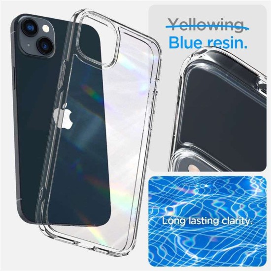 Husa Spigen Ultra Hybrid compatibila cu iPhone 14 Crystal Clear (Spigen, iPhone 14) by www.silkase.ro Husa Spigen Ultra Hybrid compatibila cu iPhone 14 Crystal Clear (iPhone 14, ACS05040) by www.silkase.ro