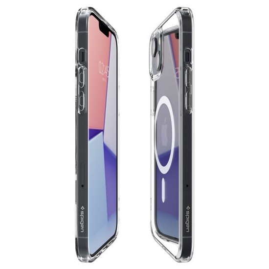 Husa Spigen Ultra Hybrid MagSafe compatibila cu iPhone 14 White (Spigen, iPhone 14) by www.silkase.ro Husa Spigen Ultra Hybrid MagSafe compatibila cu iPhone 14 White (iPhone 14, ACS05048) by www.silkase.ro