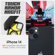Husa de protectie compatibila cu iPhone 14, Spigen, Tough Armor Mag Safe, Black (iPhone 14, ACS05062) by www.silkase.ro