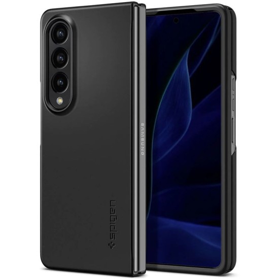 Husa Spigen AirSkin compatibila cu Samsung Galaxy Z Fold 4 5G Black (Z Fold4, ACS05103) by www.silkase.ro