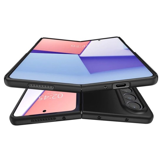 Husa Spigen AirSkin compatibila cu Samsung Galaxy Z Fold 4 5G Black (Z Fold4, ACS05103) by www.silkase.ro