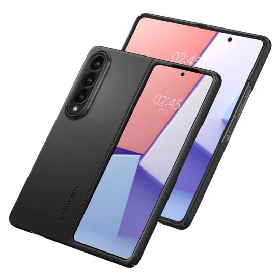Husa Spigen AirSkin compatibila cu Samsung Galaxy Z Fold 4 5G Black (Z Fold4, ACS05103) by www.silkase.ro