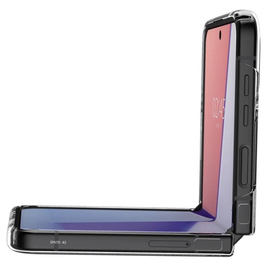 Husa pentru Samsung Galaxy Z Flip4 - Spigen Air Skin - Crystal Clear (Spigen, Z Flip4) by www.silkase.ro Husa pentru Samsung Galaxy Z Flip4 - Spigen Air Skin - Crystal Clear (Z Flip4, ACS05112) by www.silkase.ro
