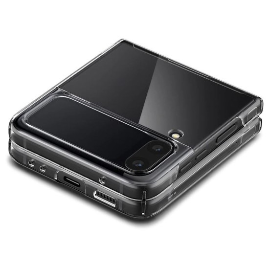 Husa pentru Samsung Galaxy Z Flip4 - Spigen Air Skin - Crystal Clear (Spigen, Z Flip4) by www.silkase.ro Husa pentru Samsung Galaxy Z Flip4 - Spigen Air Skin - Crystal Clear (Z Flip4, ACS05112) by www.silkase.ro