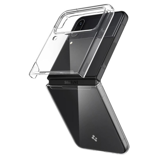 Husa pentru Samsung Galaxy Z Flip4 - Spigen Air Skin - Crystal Clear (Spigen, Z Flip4) by www.silkase.ro Husa pentru Samsung Galaxy Z Flip4 - Spigen Air Skin - Crystal Clear (Z Flip4, ACS05112) by www.silkase.ro