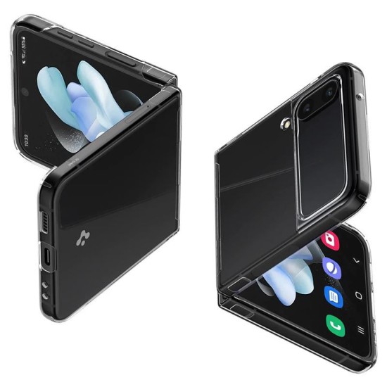 Husa pentru Samsung Galaxy Z Flip4 - Spigen Air Skin - Crystal Clear (Spigen, Z Flip4) by www.silkase.ro Husa pentru Samsung Galaxy Z Flip4 - Spigen Air Skin - Crystal Clear (Z Flip4, ACS05112) by www.silkase.ro