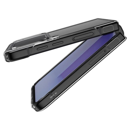 Husa pentru Samsung Galaxy Z Flip4 - Spigen Air Skin - Crystal Clear (Spigen, Z Flip4) by www.silkase.ro Husa pentru Samsung Galaxy Z Flip4 - Spigen Air Skin - Crystal Clear (Z Flip4, ACS05112) by www.silkase.ro