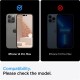 Set 2 folii sticla cu sistem de montare Case friendly Spigen ALM Glass FC compatibila cu iPhone 14 Pro Max Black (Ingredi, AGL05204) by www.silkase.ro