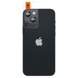 Set 2 folii sticla camere Spigen Optik Pro pentru iPhone 15/15 Plus/14/14 Plus, negru Set 2 folii sticla camere Spigen Optik Pro pentru iPhone 15/15 Plus/14/14 Plus, negru