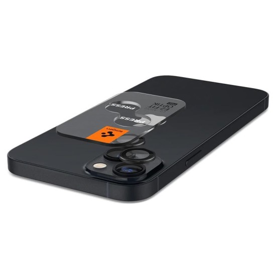Set 2 folii sticla camere Spigen Optik Pro pentru iPhone 15/15 Plus/14/14 Plus, negru (Spigen, iPhone 14 Plus) by www.silkase.ro Set 2 folii sticla camere Spigen Optik Pro pentru iPhone 15/15 Plus/14/14 Plus, negru (iPhone 14 Plus, AGL05213) by www.silkase.ro