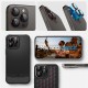 Set 6 protectii sticla camera foto Spigen Optik EZ FIT L Series compatibil cu iPhone 14 Pro / 14 Pro Max / 15 Pro / 15 Pro Max / 16 Pro / 16 Pro Max Black (Ingredi, AGL05217) by www.silkase.ro