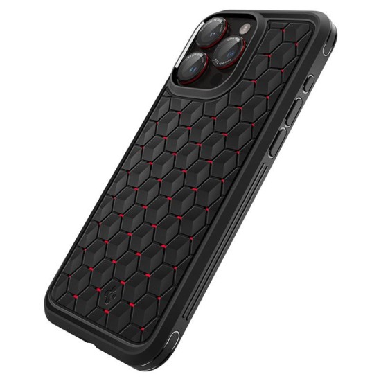 Set 6 protectii sticla camera foto Spigen Optik EZ FIT L Series compatibil cu iPhone 14 Pro / 14 Pro Max / 15 Pro / 15 Pro Max / 16 Pro / 16 Pro Max Black (Ingredi, AGL05217) by www.silkase.ro