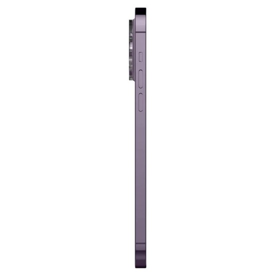 Set 2 folii sticla camera foto Spigen Optik compatibil cu iPhone 14 Pro / 14 Pro Max Clear (Ingredi, AGL05228) by www.silkase.ro
