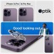 Set 2 folii sticla camera foto Spigen Optik compatibil cu iPhone 14 Pro / 14 Pro Max Clear (Ingredi, AGL05228) by www.silkase.ro