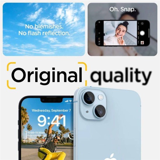 Set 2 folii sticla camere Spigen Optik Pro pentru iPhone 14/14 Plus, transparent, full cover (Spigen, iPhone 14) by www.silkase.ro Set 2 folii sticla camere Spigen Optik Pro pentru iPhone 14/14 Plus, transparent, full cover (iPhone 14, AGL05229) by www.silkase.ro