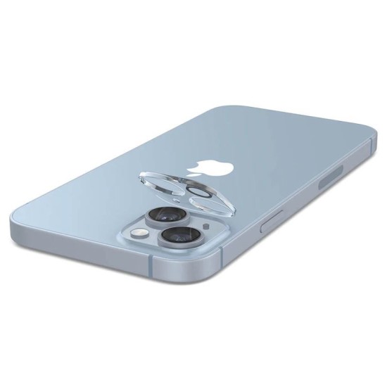 Set 2 folii sticla camere Spigen Optik Pro pentru iPhone 14/14 Plus, transparent, full cover (Spigen, iPhone 14) by www.silkase.ro Set 2 folii sticla camere Spigen Optik Pro pentru iPhone 14/14 Plus, transparent, full cover (iPhone 14, AGL05229) by www.silkase.ro