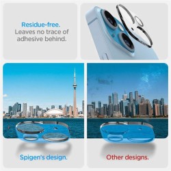 Set 2 folii sticla camere Spigen Optik Pro pentru iPhone 14/14 Plus, transparent, full cover Set 2 folii sticla camere Spigen Optik Pro pentru iPhone 14/14 Plus, transparent, full cover